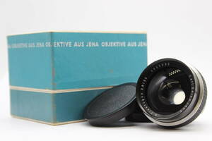 【訳あり品】 【貴重な元箱付き】 カールツァイス Carl Zeiss Jena Flektogon 35mm F2.8 レンズ C8565