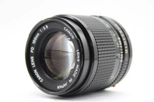 【返品保証】 キャノン Canon FD 100mm F2.8 レンズ C8455