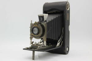 [ goods with special circumstances ]ko Duck Kodak No.3-A Autographic Model C 170mm F7.7.. camera C8708
