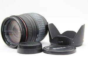 【訳あり品】 シグマ Sigma COMPACT HYPER ZOOM ASPHERICAL IF 28-300mm F3.5-6.3 前後キャップ フード付き ニコンマウント レンズ C8846