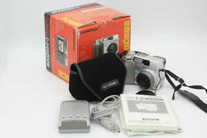【訳あり品】 【便利な単三電池で使用可】オリンパス Olympus CAMEDIA C-3100 Zoom 3x 元箱付き コンパクトデジタルカメラ C8956
