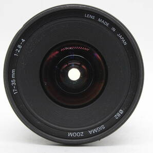 【訳あり品】 シグマ Sigma ZOOM EX ASPHERICAL 17-35mm F2.8-4 キャノンマウント レンズ C9128の画像2