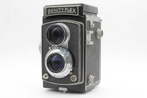 【訳あり品】 ビューティーフレックス Beauty Flex 8.0cm F3.5 二眼カメラ C9135