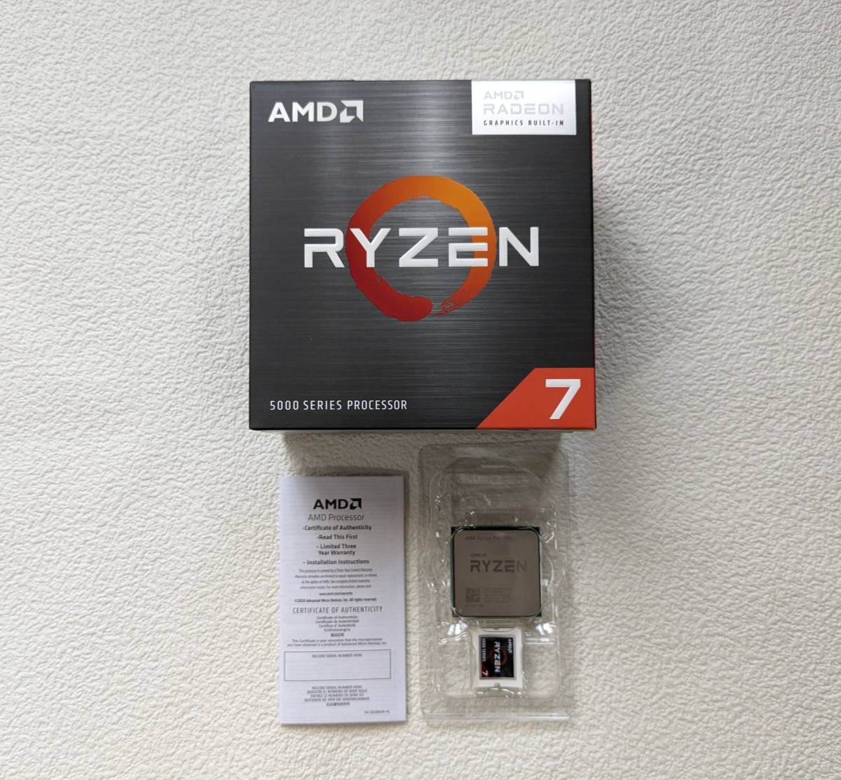 Ryzen7 5700G AMD RADEON CPU 動作確認済| JChere雅虎拍卖代购