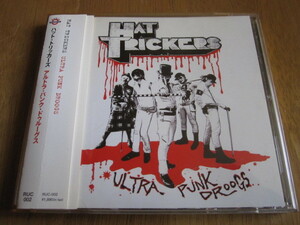 再生確認済み　送料込み　帯有り HAT TRICKERS / ULTRA PUNK DROOGS ハット・トリッカーズ　アルトラ・パンク　ドゥルーグス