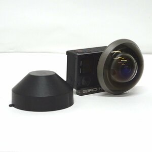 GoPro HERO4（黒/改造品？） + Entaniya Fisheye 280 セット【中古/動作品】#378731