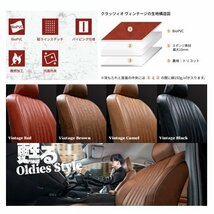 クラッツィオ ヴィンテージ シートカバー アクセラ スポーツ BM5FS/BM5AS/BMEFS/BM2FS/BM2AS 運転席パワーシート車 EZ-0707_画像2