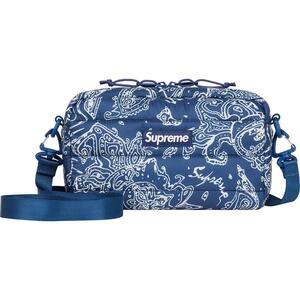 Supreme Puffer Side Bag Blue Paisley ブルー ペイズリー 22FW 新品 国内正規品 シュプリーム パファー サイド バッグ