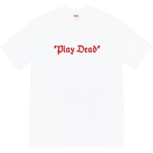 Supreme Play Dead Tee White Xlarge ホワイト エクストララージ XL 新品 国内正規品 シュプリーム プレイ デッド