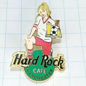 送料無料)Hard Rock Cafe サッカールック ガールピン ハードロックカフェ ピンバッジ PINS ブローチ ピンズ A17793