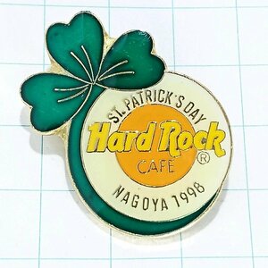 送料無料)Hard Rock Cafe クローバー ハードロックカフェ ピンバッジ PINS ブローチ ピンズ A18360