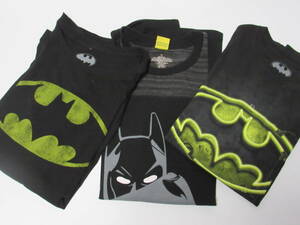 Tシャツ バットマン Batman 3枚セット アメカジ プリント USA古着 アメリカ古着 DCコミックス アメリカンコミック ジャスティス・リーグ