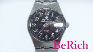 マビー メイゾン Mavy Maison レディース 腕時計 A-1170 黒 ブラック 文字盤 SS アナログ クォーツ QZ ウォッチ 【中古】 ht3657