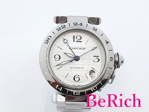  Cartier Pacha C Meridian GMT boys наручные часы W31029M7 100m водонепроницаемый самозаводящиеся часы AT [ б/у ][ бесплатная доставка ] bt2596