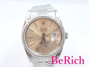 OH済 ロレックス ROLEX デイトジャスト 16220 X番 自動巻き メンズ 腕時計 【中古】【送料無料】 bt2656