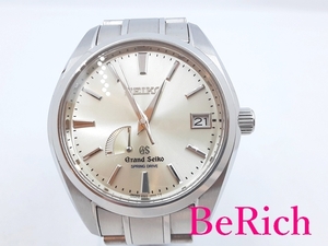 グランド セイコー Grand Seiko スプリングドライブ メンズ 腕時計 SBGA001 9R65-0AA0 黒 ブラック 自動巻き GS 【中古】 bt2866