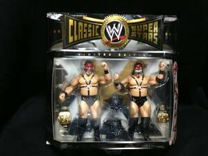 JAKKS:WWE Classic Superstars 2Pack Series 5 Axe &s mash < demo lishonz> w/ over mask ( unopened goods )