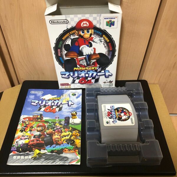 マリオカート64 パッケージ 説明書 ソフト Nintendo64