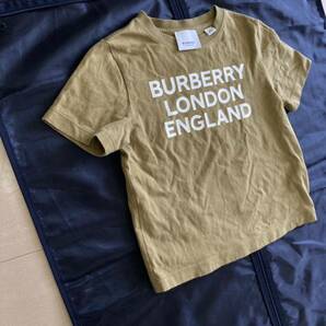 【春秋】BURBERRYLONDONENGLAND バーバリーロンドンイングランド キッズ 3Y98 半袖Tシャツ 半袖カットソー ロゴ カーキ