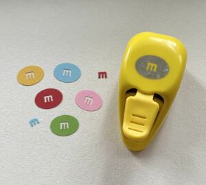 クラフトパンチ　EKサクセス　ミディアムサイズ　M&M's　エムアンドエムズ　チョコ　廃番　スーパー激レア　稀少　パンチ　ダブルパンチ