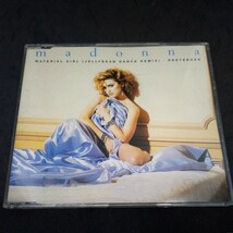 Madonna「Material Girl」マドンナ「マテリアル・ガール」輸入盤EP リミックスCD ドイツ盤 7599 20304-2 Jellybeen Dance Remix PRETENDER_画像1