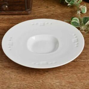 VINTAGE 高級白磁 swid powell Meier White まっしろ デザート皿  アイスクリームにも  白い器 白い食器 白い陶器の画像2