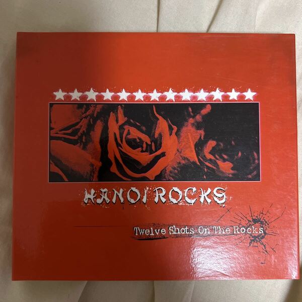フィンランド産 Hanoi Rocks - Twelve Shots On The Rocks 帯無しスリップケース付国内盤