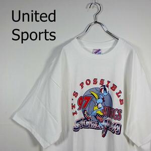 デッドストック Tシャツ XL ホワイト USA製 さぎのみや 90’s 半袖