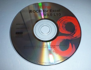 CDR083 CD-ROM 富士通 表OCR for EXCEL V3.0L10