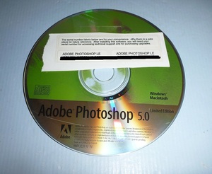 CDR112 CD-ROM Adobe Photoshop 5.0 limited edition