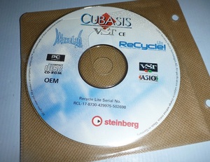 CDR129 CD-ROM Steinberg CUBASIS VST CE recycle lite