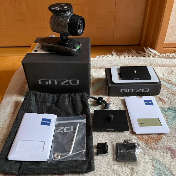 GITZO センターボール雲台1型QD GH1780QD クイックリリースプレートD GS5370D