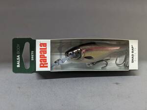 即決!!ラパラ★シャッドラップ エリートSRE75 GDWK★新品 Rapala SHAD RAP ELITE