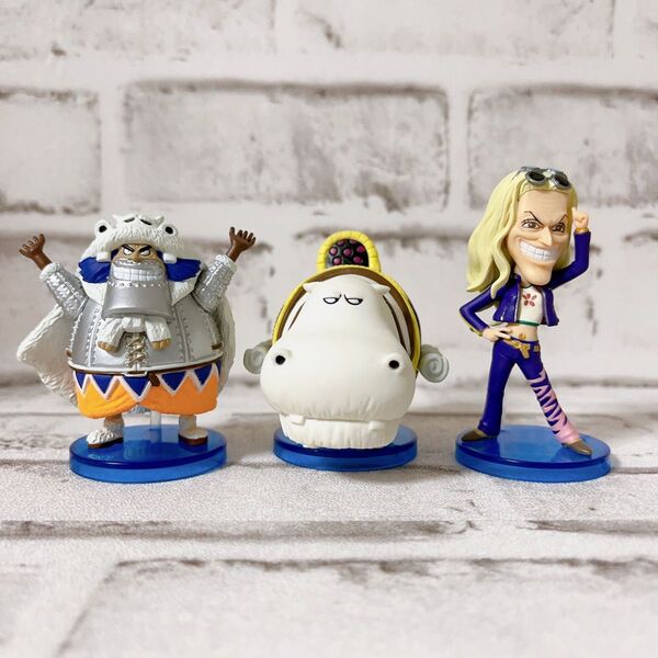 ワンピース ワールドコレクタブルフィギュア vol.13 3体セット ドクトリーヌくれは、ワポル、ロブソン