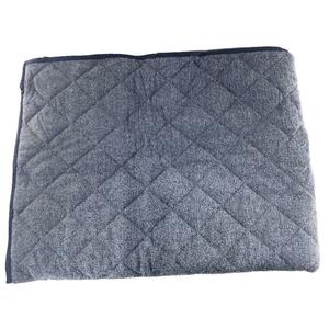  quilt rug cotton 100%. style towel ground hot carpet cover use possible 3.4 tatami width 185x280cm thickness 5mm navy 