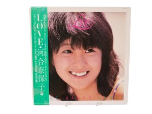 中古LP/河合奈保子/Love (1980年・AX-7285)/帯付き