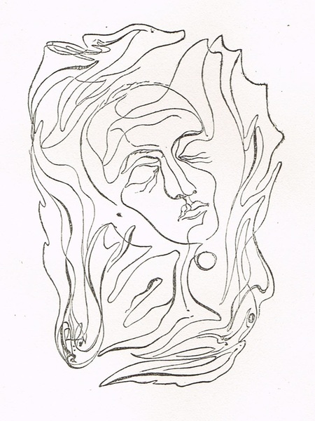「テレビンの木」(1926年)●マルセル・ジュアンドー 著●アンドレ・マッソンによる著者肖像画(木版画)●エディション番号付き634部の限定本
