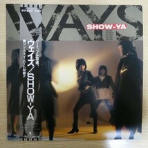 LP0962☆帯付「SHOW-YA / ウェイズ / WTP-90427」_画像1