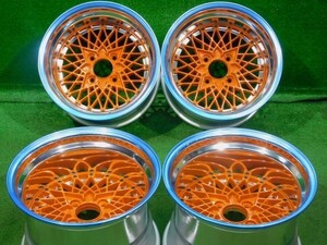 即納可 ラスト1台分 SSR フォーミュラメッシュ オレンジ 15x9.0-27 15x10.0-40 4H114.3 旧車 ハコスカ ケンメリ 30Z スカイライン