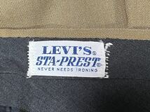 【70sヴィンテージ】LEVI’S STA-PREST スタプレスト(スキンヘッズ モッズ アイビー mods skins skinhead skinheads suedeheads IVY)_画像4