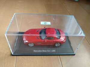 ベンツ純正品　メルセデスベンツ SLS AMG 赤 1/43