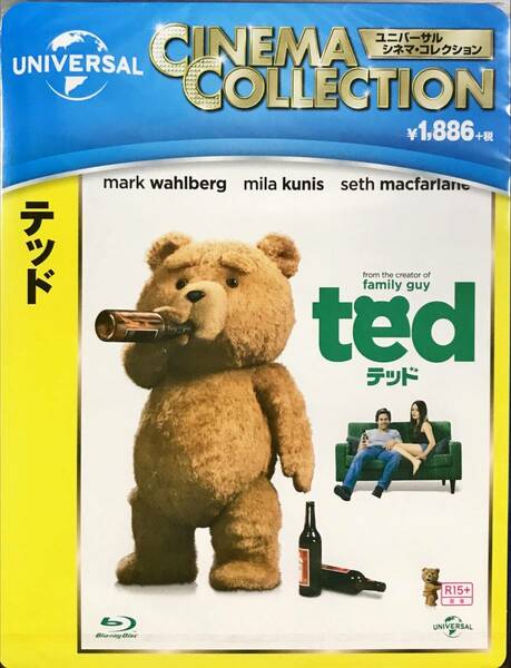 Blu-ray Disc テッド TED 出演 : マーク・ウォールバーグ 未使用未開封品