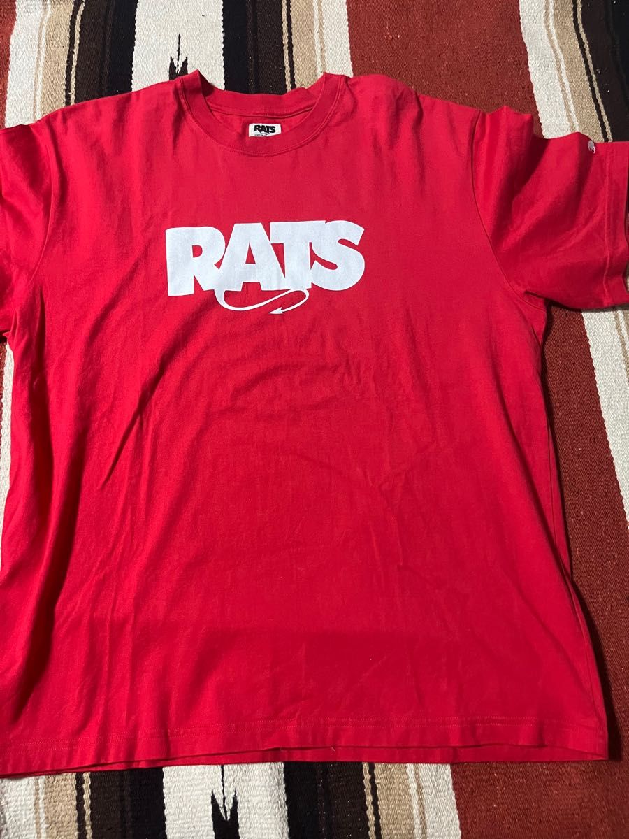 ラッツ Tシャツ/RATS WAY OF TOKYO バーガンディXL 長瀬智也｜PayPayフリマ