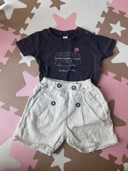 Cottoli コトリ Tシャツ パンツ コーデ セット