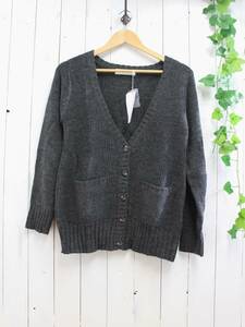  new goods *E hyphen world gallery E hyphen world gallery *V neck knitted cardigan F