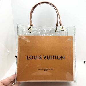 LOUIS VUITTON 紙袋　ショッパー　透明バッグ　クリアバッグ　入手困難　レア