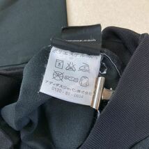 希少 イタリア製 adidas アディダス ACM ACミラン オーバーサイズ ユニフォームシャツ メンズ 2XO ブラック サッカー_画像8