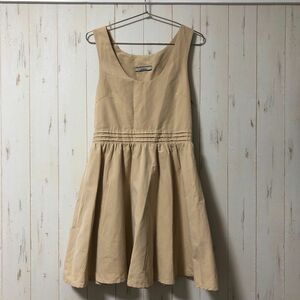 OLIVE des OLIVE ベージュ ノースリーブワンピース