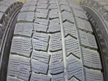 7338BC〇215/60R17 スタッドレス ダンロップ WINTERMAXX02 WM02 2018年製　 4本　バリ山　【本州四国九州送料無料】_画像4