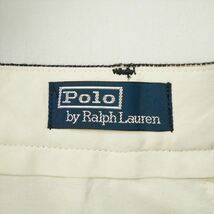 00s OLD Ralph Lauren ラルフローレン コットンリネン トラウザーズ スラックス デッドストック 36/30_画像5